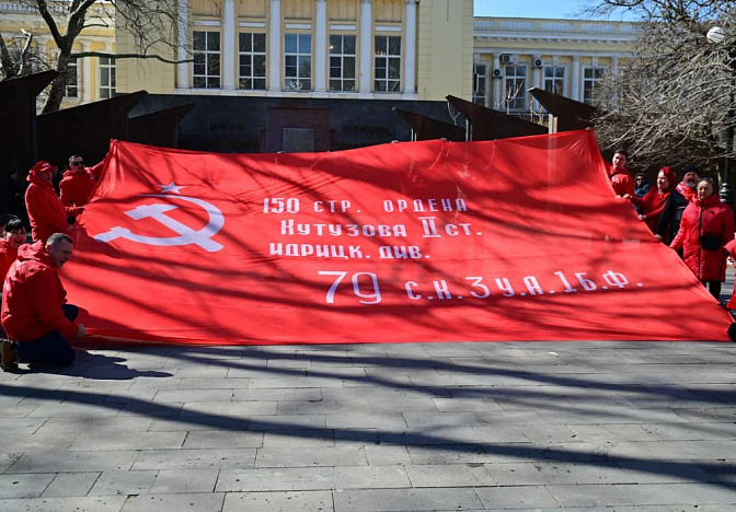Прошёл патриотический автопробег «Наша великая Победа» в Новороссийске