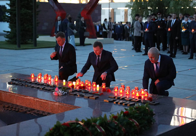 Глава Краснодара принял участие в акции «Свеча памяти»