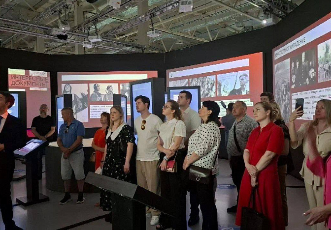 Мультимедийная выставка к 80-летию Победы открылась в Краснодаре 