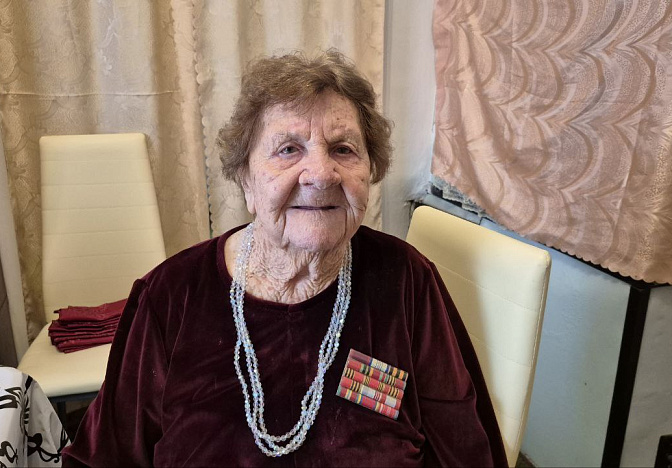 Участнице ВОВ Галине Вшивцевой из Краснодара исполнилось 102 года