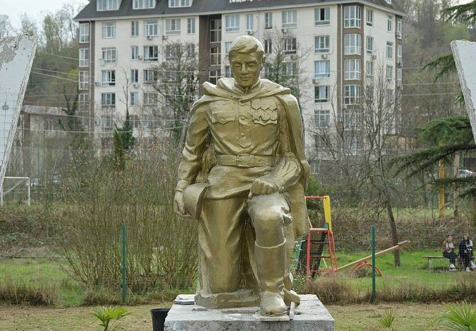 Памятник воинам ВОВ в Раздольном обновят к 9 Мая в Сочи