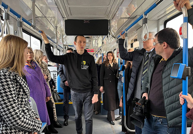 В годовщину освобождения Ленинграда трамвай-лекторий проехал по Краснодару